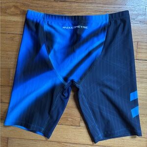 NWT My Kilometre Triathlon Shorts Size XXL Blue